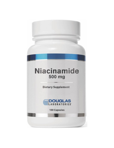 Niacinamida Douglas Laboratories 100 Cápsulas - Vitamina B3