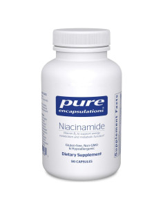 Suplemento de Niacinamida Pure Encapsulations 90 Cápsulas