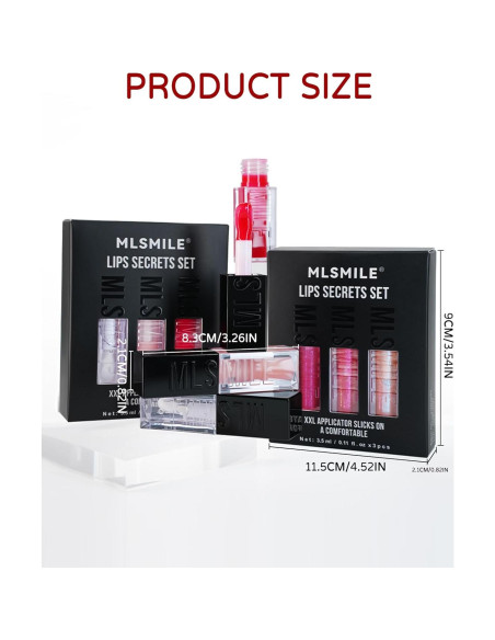 Set de Aceite Labial Revitalizante Caedelfly 3 Colores Set de Aceite Labial Revitalizante Caedelfly 3 Colores
