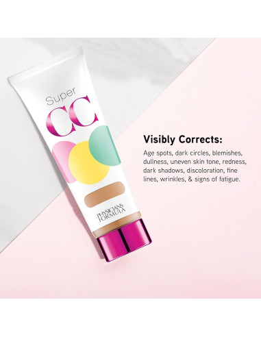 Crema CC+ Physicians Formula Claro, Hidratante Antienvejecimiento