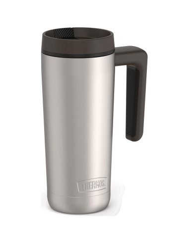 Taza de Acero Inoxidable THERMOS 18oz Negro Mate Aislada