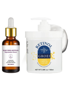 Set Suero y Crema Facial Retinol Bakuchiol 99.9 ml