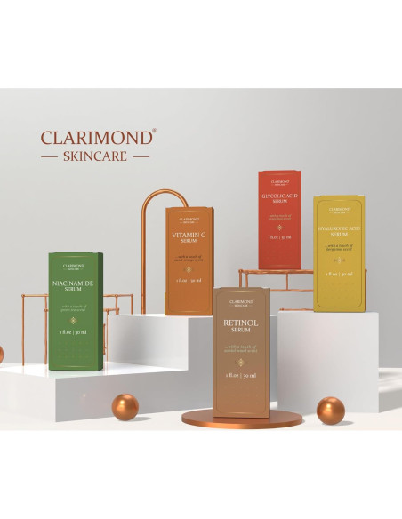 Suero de Retinol Clarimond 1% con Ácido Hialurónico 90g Suero de Retinol Clarimond 1% con Ácido Hialurónico 90g