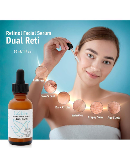 Suero Facial Antienvejecimiento LaClaire Retinol 30 ml Suero Facial Antienvejecimiento LaClaire Retinol 30 ml