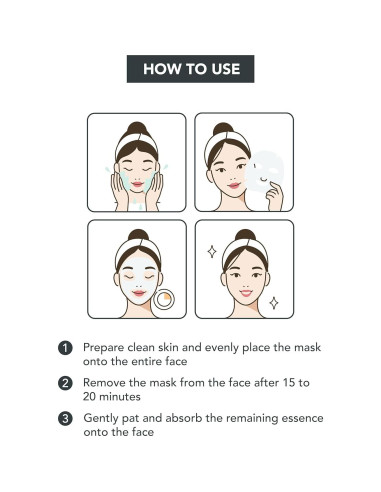 Mascarillas Faciales SKIN 627 36PK Hidratantes Hialurón