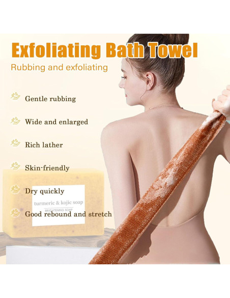Jabón de Cúrcuma Zotreval + Esponja Exfoliante Africana Jabón de Cúrcuma Zotreval + Esponja Exfoliante Africana