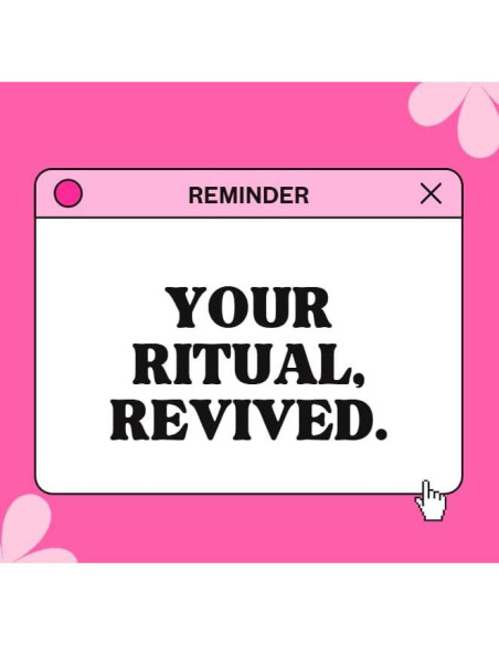 Juego de 2 Esponjas de Baño Exfoliantes Pink Revival - Negro y Rosa