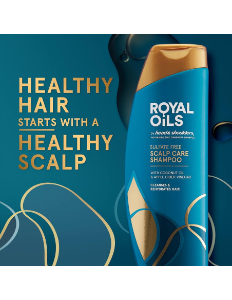 Champú Anticaspa Head & Shoulders Royal Oils 363g Sin Sulfatos Champú Anticaspa Head & Shoulders Royal Oils 363g Sin Sulfatos