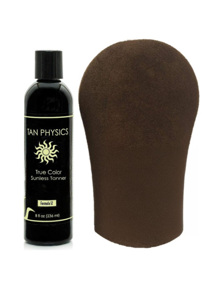 Loción Autobronceadora Tan Physics 236ml con Mitón - Bronceado Natural Sin Rayas Loción Autobronceadora Tan Physics 236ml con Mitón - Bronceado Natural Sin Rayas