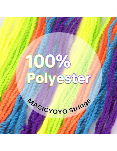 Cuerdas de Yoyo Profesional MAGICYOYO + Guante y Bolsa