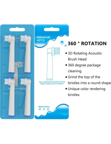 Cabezas de cepillo Oral B Braun Cross Clean 12 unidades