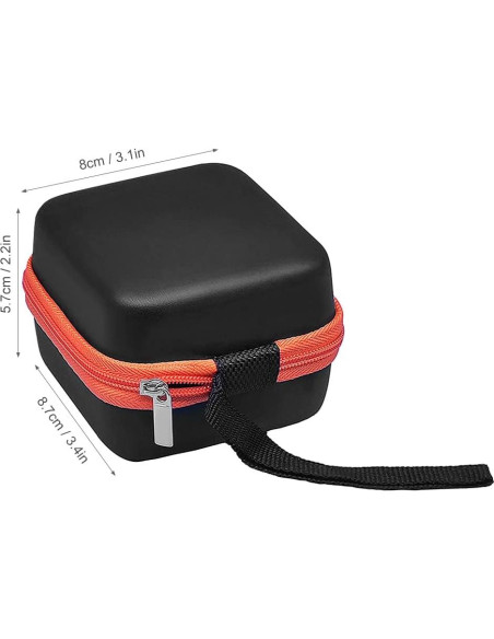 Bolsa de Almacenamiento para Yoyo Lixada EVA Naranja 8.7x5.7cm Bolsa de Almacenamiento para Yoyo Lixada EVA Naranja 8.7x5.7cm
