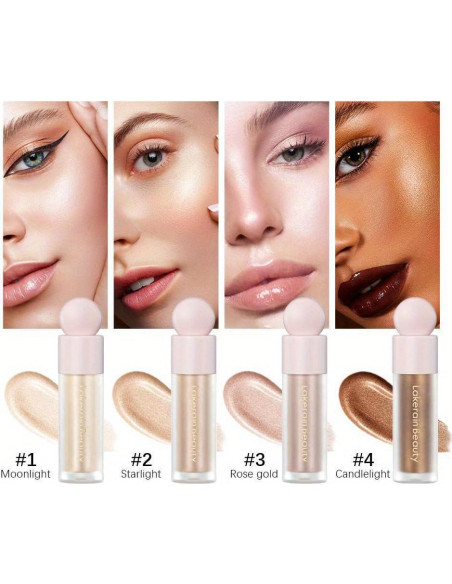 Iluminador Líquido GECOMO 02 Luz de Estrella 7.5ml Iluminador Líquido GECOMO 02 Luz de Estrella 7.5ml