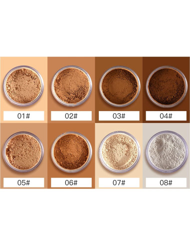 Polvo Suelto Matificante MAEPEOR 8 Colores 59g - Montaña