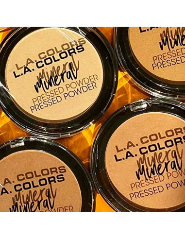 Polvo Mineral Compacto L.A. COLORS Claro 7.39g