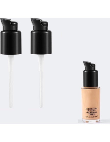 Bomba de Reemplazo Chris.W para Base MAC y Estee Lauder - 2 Pack