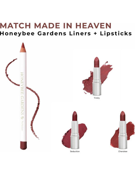Delineador de Labios Honeybee Gardens Rosa Mocha 1.13 g Vegano Delineador de Labios Honeybee Gardens Rosa Mocha 1.13 g Vegano