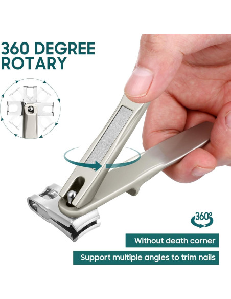 Cortauñas Rotativo 360 Redriver para Uñas Gruesas Cortauñas Rotativo 360 Redriver para Uñas Gruesas
