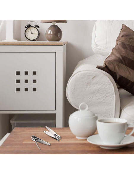 Juego de 20 cortauñas de acero inoxidable Mudder 14cm Juego de 20 cortauñas de acero inoxidable Mudder 14cm