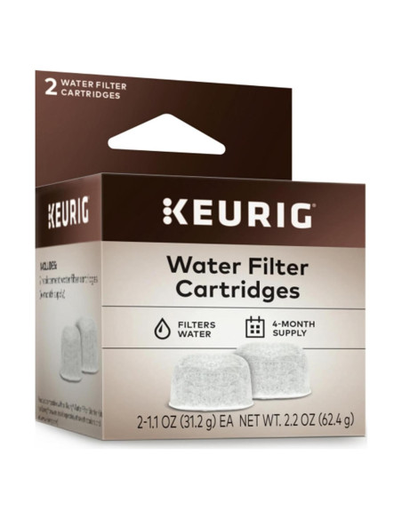 Cartuchos de Filtro de Agua Keurig - 2 Repuestos para K-Cup Cartuchos de Filtro de Agua Keurig - 2 Repuestos para K-Cup