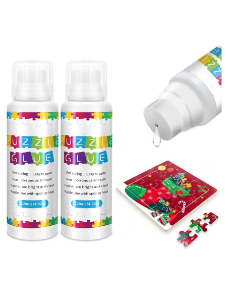 Pegamento para Rompecabezas GRLELOU 330g Secado Rápido Pegamento para Rompecabezas GRLELOU 330g Secado Rápido