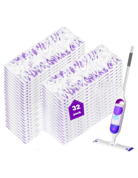 32 Paños Desechables para Mop Swiffer PowerMop - Limpieza Eficaz 32 Paños Desechables para Mop Swiffer PowerMop - Limpieza Eficaz