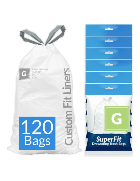 Bolsas de Basura Reli. SuperFit Cód. G 120 Unidades 30L Bolsas de Basura Reli. SuperFit Cód. G 120 Unidades 30L