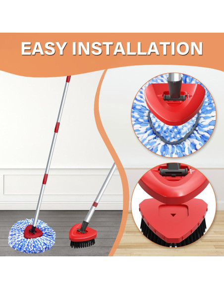 Reemplazos de Cabeza de Mop O-Cedar RinseClean 5 Piezas Reemplazos de Cabeza de Mop O-Cedar RinseClean 5 Piezas