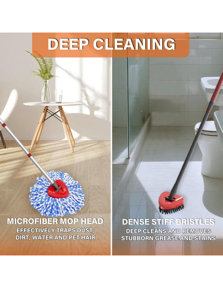Reemplazos de Cabeza de Mop O-Cedar RinseClean 5 Piezas Reemplazos de Cabeza de Mop O-Cedar RinseClean 5 Piezas