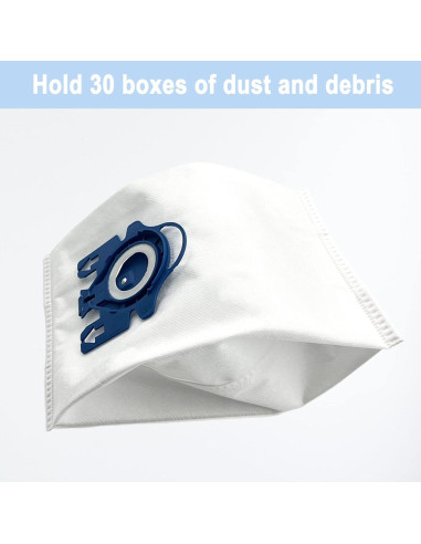 Paquete de 16 bolsas de aspiradora Miele AirClean 3D GN