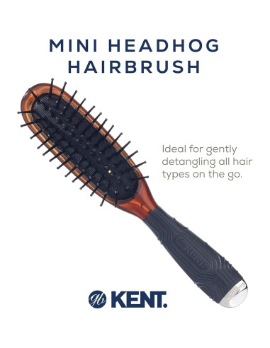 Cepillo Desenredante Kent MiniHog 17.78 cm para Viaje