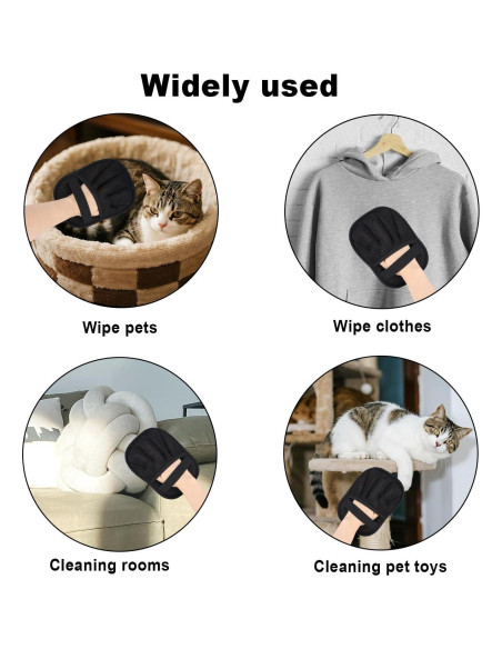 Guante de Aseo para Mascotas Lasuroa 23.5x17.5cm Reutilizable Guante de Aseo para Mascotas Lasuroa 23.5x17.5cm Reutilizable