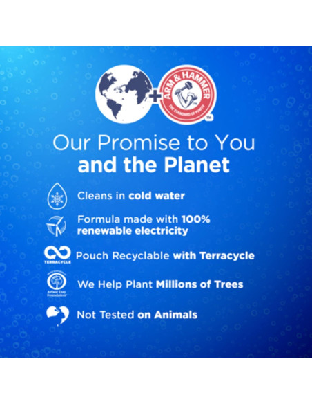 Detergente para Lavandería ARM & HAMMER Plus OxiClean 5-en-1 42 Paquetes Detergente para Lavandería ARM & HAMMER Plus OxiClean 5-en-1 42 Paquetes