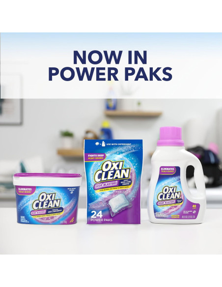 OxiClean Eliminador de Olores y Manchas 24 Paquetes OxiClean Eliminador de Olores y Manchas 24 Paquetes