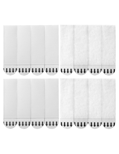 Tiras Adhesivas para Colgar Imágenes Sinnsally 20 Pares 6.9cm