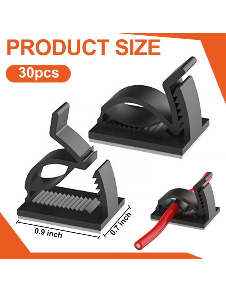 Ganchos de Comando Tendiren 30PCS para Luces de Cuerda Ganchos de Comando Tendiren 30PCS para Luces de Cuerda