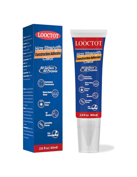 Adhesivo de Construcción LOOCTOT Transparente 83ml Squeeze Adhesivo de Construcción LOOCTOT Transparente 83ml Squeeze