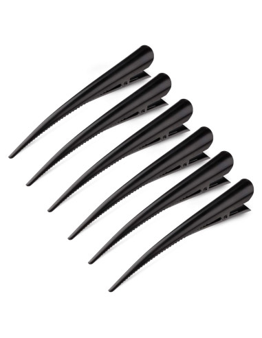 Pinzas de Pelo Antideslizantes GLAMFIELDS 12.7 cm - 6 Piezas