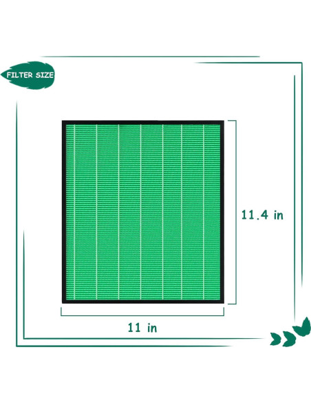 Filtro HEPA y Carbono Activo Asheviller para Airmega 250S - Paquete de 2 Filtro HEPA y Carbono Activo Asheviller para Airmega 250S - Paquete de 2