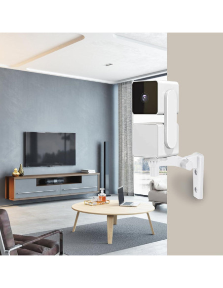 Soporte de Pared para Wyze Cam Pan V3 - 2 Unidades, Ajuste 180 Soporte de Pared para Wyze Cam Pan V3 - 2 Unidades, Ajuste 180
