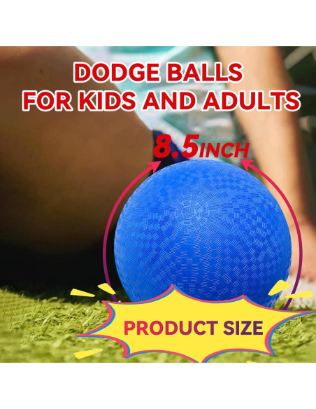 Set de 2 Pelotas de Kickball FATEUAER 21.6 cm con Bomba Set de 2 Pelotas de Kickball FATEUAER 21.6 cm con Bomba