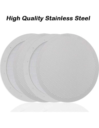 Filtros de Café Reutilizables ACKLLR para AeroPress - 4 Unidades