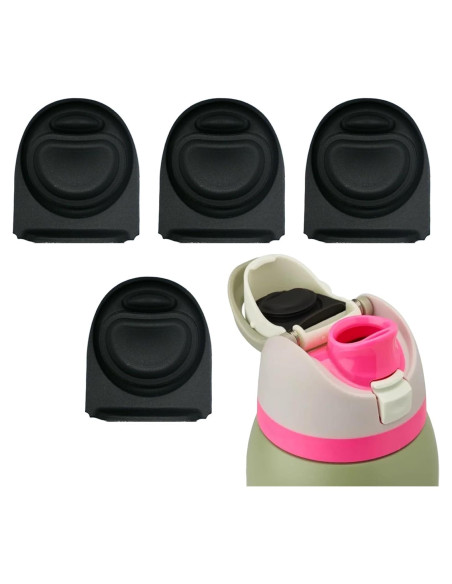 4 Tapones de Silicona Owala FreeSip 19oz a 40oz a Prueba de Fugas 4 Tapones de Silicona Owala FreeSip 19oz a 40oz a Prueba de Fugas