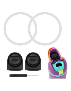 Set de Tapones y Anillos de Sello BOXOB para Botellas Owala