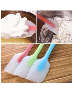 6 Espátulas de Silicona TOUGS 28 cm Resistentes al Calor 2