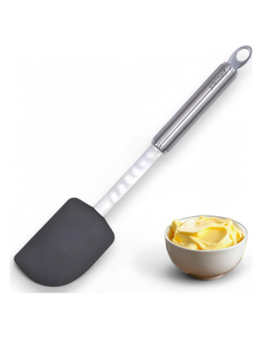 Espátula de Silicona JOKUMO con Mango Ergonómico - Acero Inoxidable 18/10