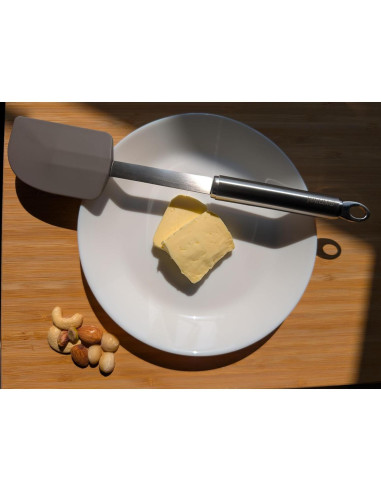 Espátula de Silicona JOKUMO con Mango Ergonómico - Acero Inoxidable 18/10