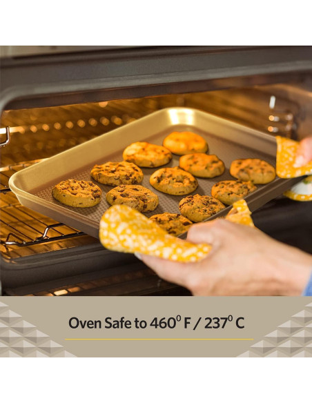 Bandeja para Galletas Antiadhesiva Glad 34.3x23.9cm Pequeña Bandeja para Galletas Antiadhesiva Glad 34.3x23.9cm Pequeña