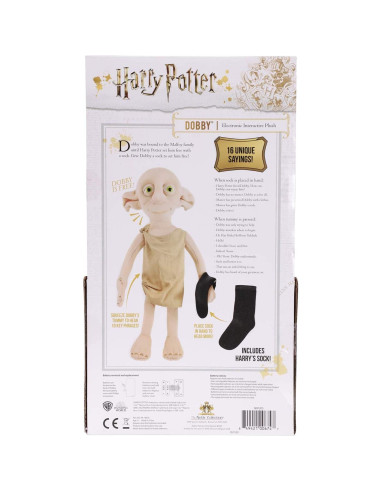 Peluche Interactivo Dobby The Noble Collection 30.48 cm