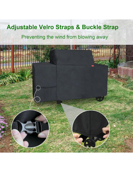 Funda Impermeable para Parrilla Traeger Woodridge Pro 170x71cm Funda Impermeable para Parrilla Traeger Woodridge Pro 170x71cm